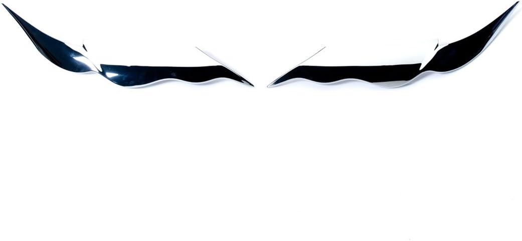 Putco 401256 Chrome Head Lamp Overlay with Ring for Select Toyota Models