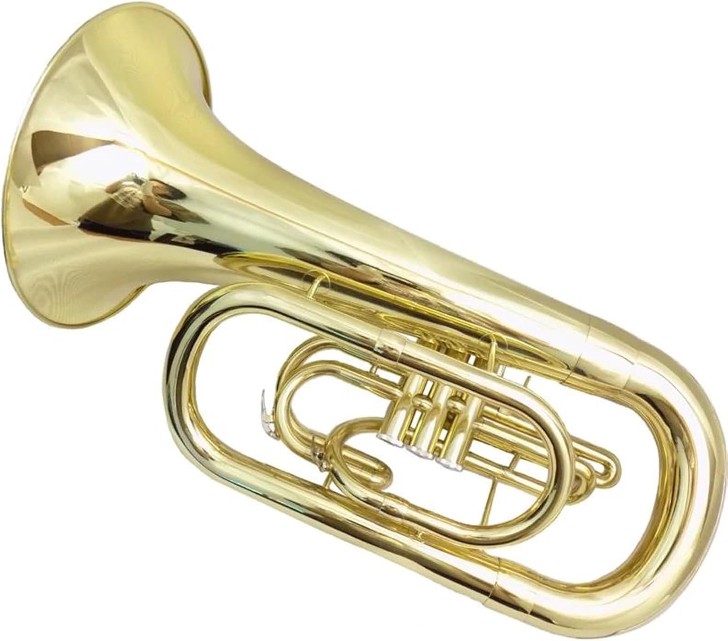 Beginner euphonium Bb Marching Euphonium Musical Instruments With Case Mouthpiece Yellow Brass Body Lacquer Finishes
