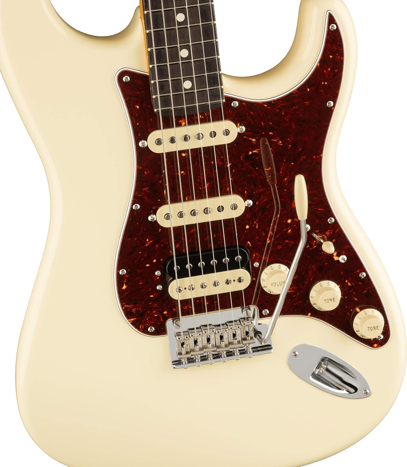 Fender American Professional II Stratocaster HSS - Olympic White with Rosewood Fingerboard