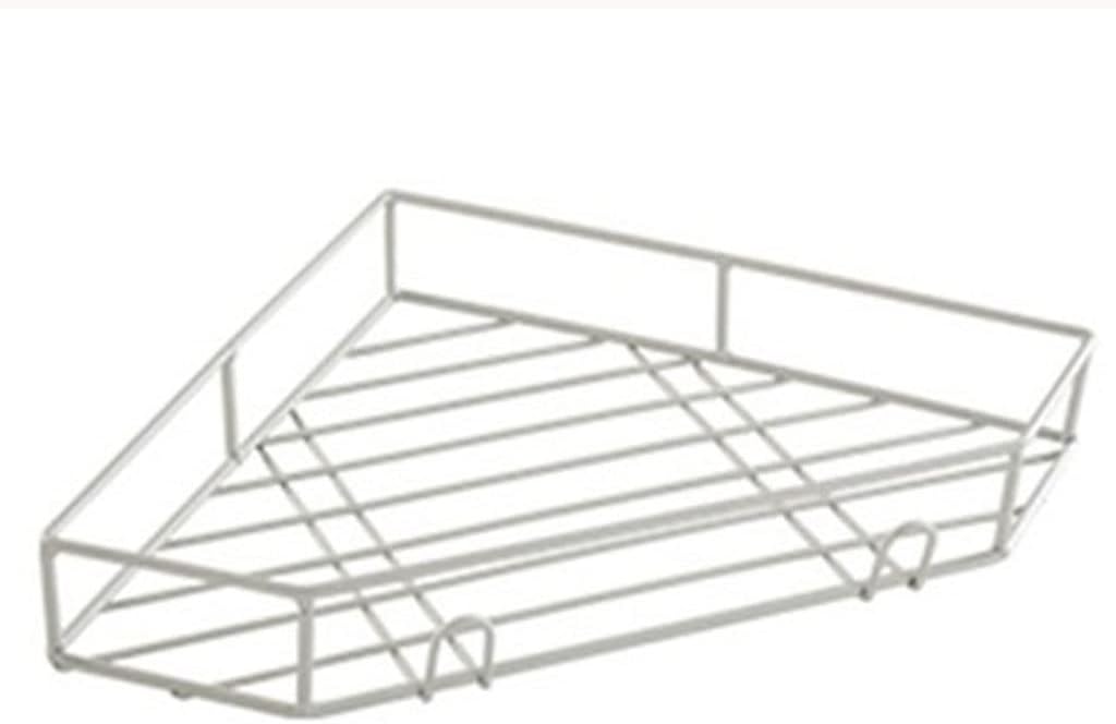 Punch-Free Corner Shower Shelf Bathroom Shampoo Shower Shelf Holder Kitchen Storage Organizer Wall Holder(D)