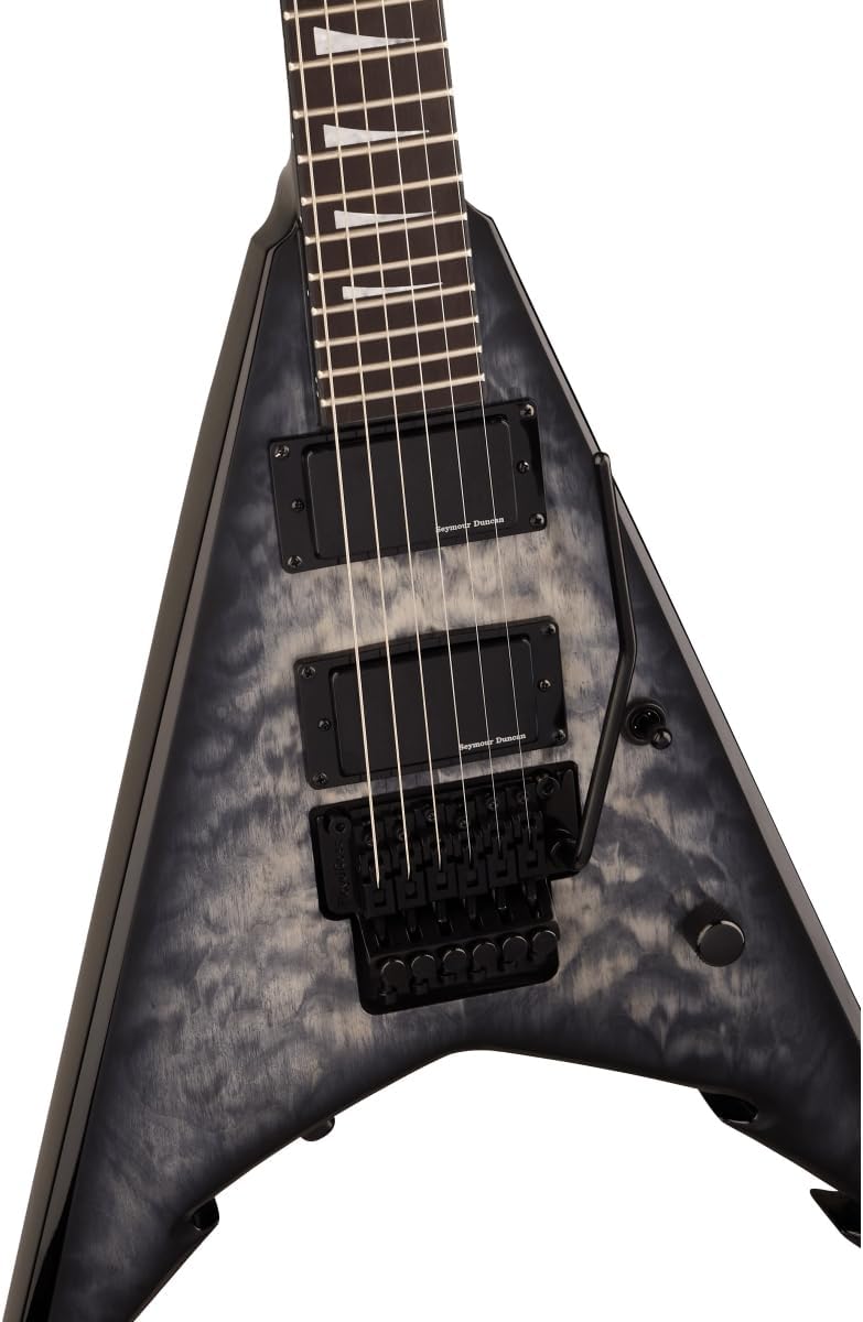 Jackson Pro Series Corey Beaulieu Signature King V KV6Q Electric Guitar - Transparent Black