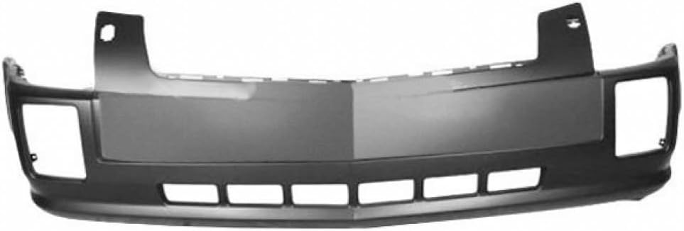 For Cadillac SRX 2004 2005 2006 2007 2008 2009 Bumper Cover | Front | Upper/Lower | w/Headlight Washer | Replaces OE 2 Piece Design | 1 Piece Bumper | CAPA | GM1000695 | 19121107