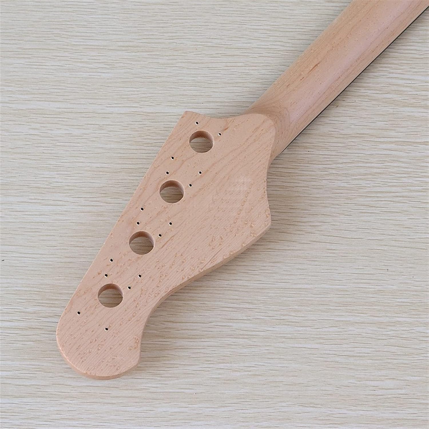 Unfinished Guitar Kit PB Bass Guitar Kit with Maple Bass Guitar Neck 21 Frets Electric Bass Guitar Unfinished Project DIY Guitar Parts Handmade ​Guitar Body