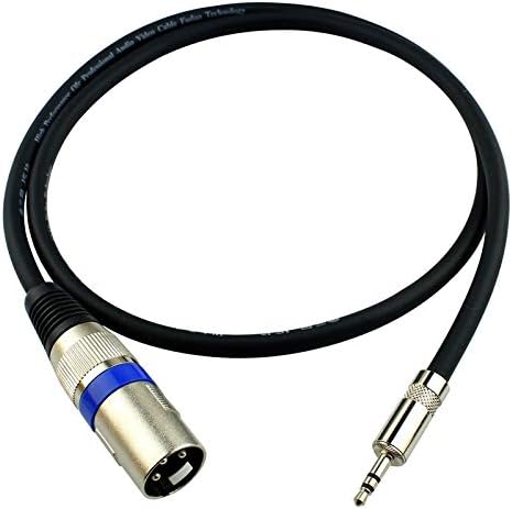 Davitu Electrical Equipments Supplies - Golden Triangle 3.5 transfer XLR microphone cable XLR male stereo cable computer console line - (Color: 12m)