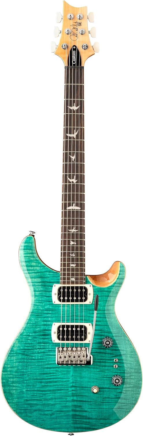 PRS SE Custom 24-08 Electric Guitar, Turquoise