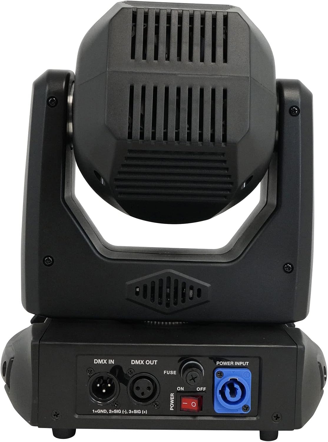 Rockville Rock SPOT 260W Moving Head Spot Light, Wireless DMX, Prism Effects, Rotating Gobos, for Stage and DJ Shows, 2-Piece
