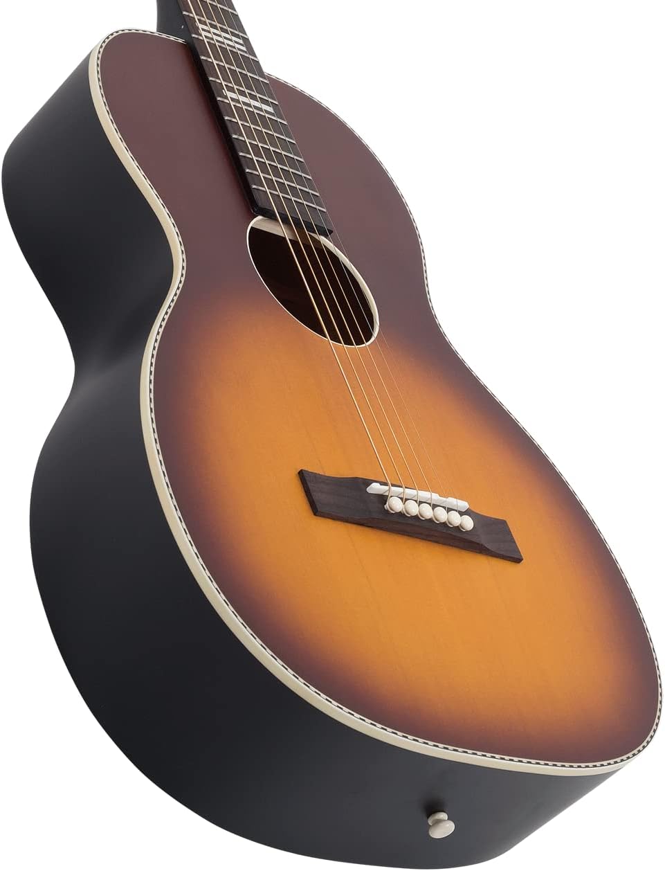 Recording King RPS-7-TS Dirty 30's Series 7 Single 0 Acoustic Guitar, Tobacco Sunburst