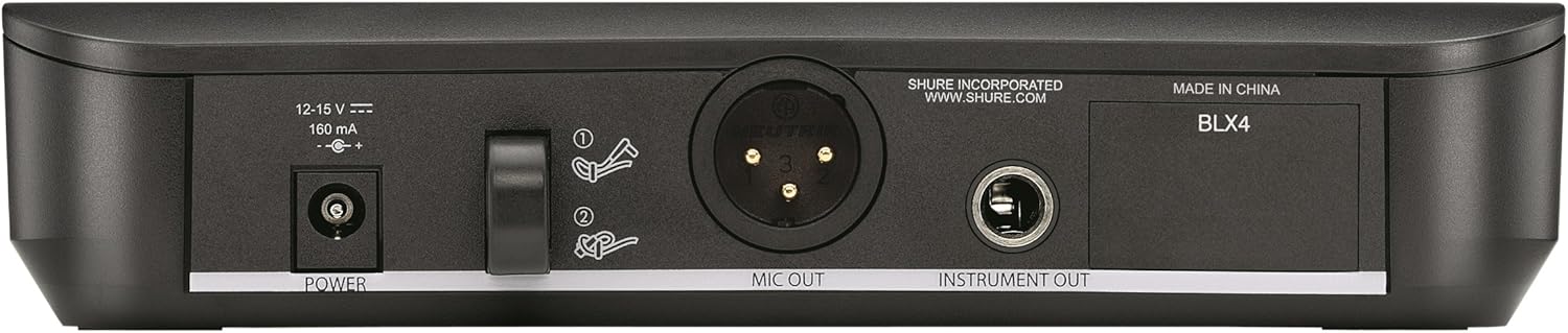 Shure BLX14/PG30 Wireless Headset System with PG30 Headworn Microphone, H8