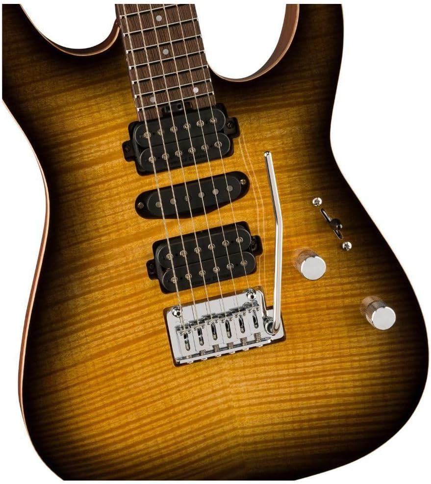 Charvel MJ DK24 HSH 2PT Electric Guitar - Antique Burst