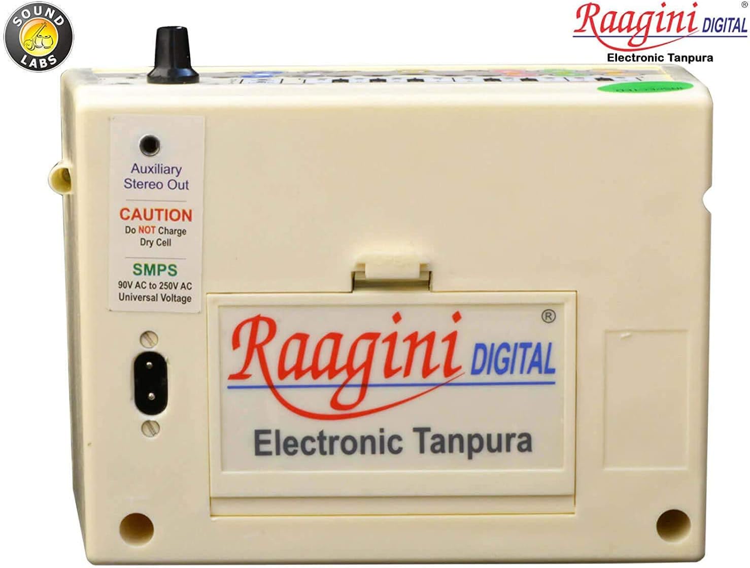 NEW RAAGINI DIGITAL ELECTRONIC ~ TANPURA TAMBORA WITH TABLA, ESRAJ,SITAR RDS 220