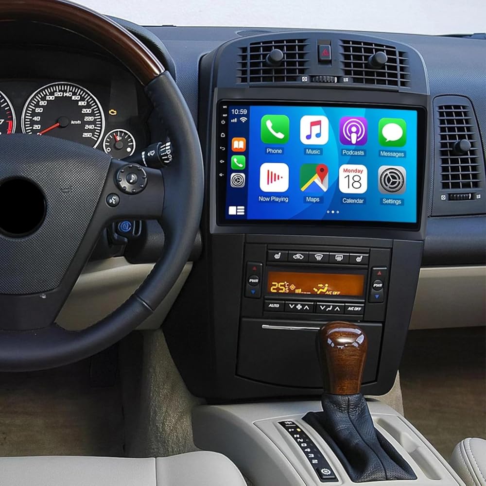 Car Stereo Radio Fit for Cadillac CTS 2003-2007, 10