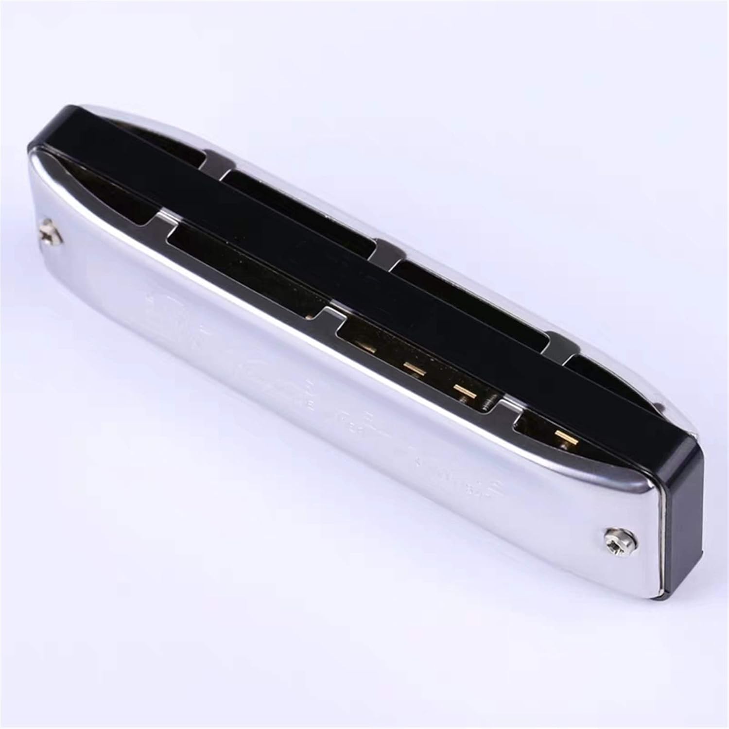 Harmonica Diatonic Harmonica 10 Holes 20 Note Blues Harp Key C ABS Comb Brass Reeds Musical Instruments (Color : Key EB)