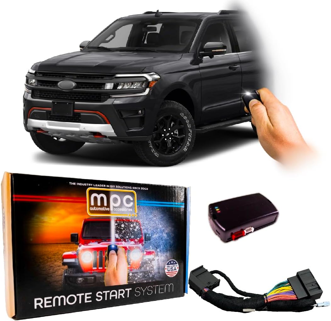 MPC Remote Start Kit Compatible with Ford Expedition 2022-2024 || Plug and Play || Lock-Unlock-Lock to Start || No Horn Honk || USA Tech Support