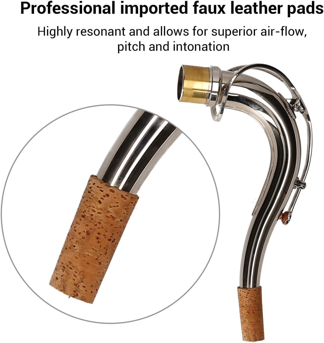 Sax Replacemen Set Alto Saxophone Elbow Bend Neck Connector Diameter Saxophone Replacement Parts Accessories Saxophone Accessories