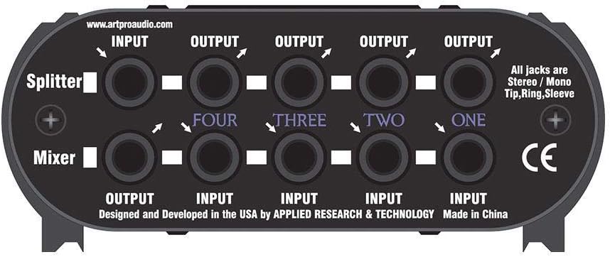ART SPLITMix 4 Four Channel Passive Splitter/Mixer