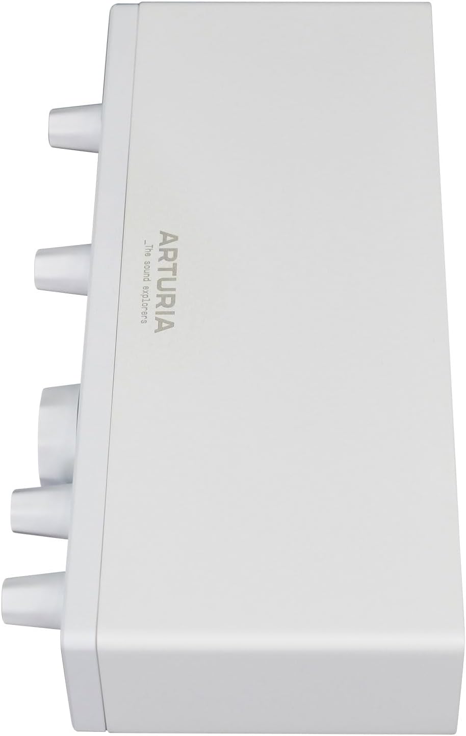 Audiosavings Bundle: (1) Arturia Minifuse 2 White 2x2 USB MIDI Audio Recording Interface+Software Bundle with (1) Rockville RMC-XLR High-End Metal DJ Handheld Wired Microphone Mic (2 Items)