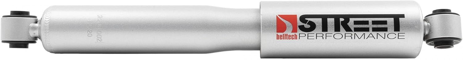 Belltech Bell Tech Shock, Street Performance, Twintube, Steel, Silver Powder Coat