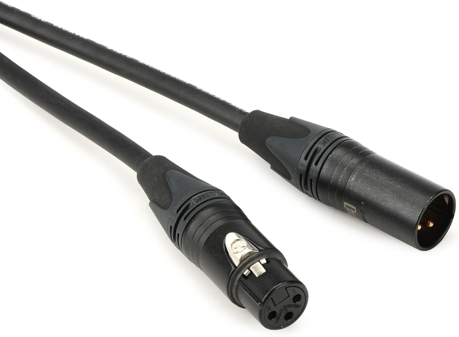 Hosa CMK-025AU Edge Microphone Cable, Neutrik XLR3F to XLR3M, 25 Feet