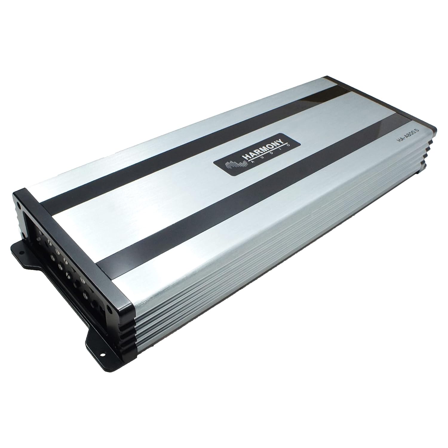 Harmony Audio HA-A800.5 Car Stereo Alloy Series Class D Amp 5 Channel 1600W Peak Full Range Speaker or Subwoofer Amplifier