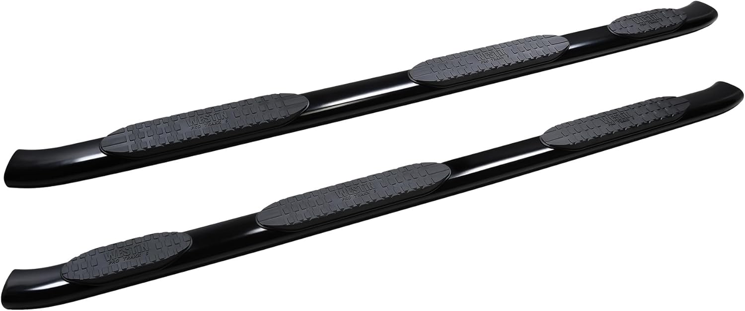 Westin 21-534705 PRO TRAXX 5 Oval Wheel to Wheel Nerf Bars fits 2019-2025 Ram 1500 Crew Cab 5'7