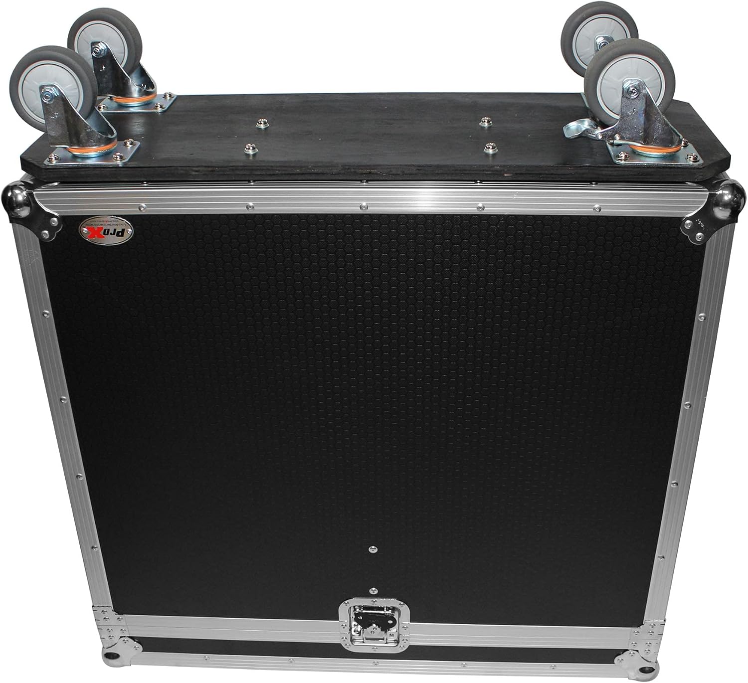 ProX XS-SIIMPACTDHW ATA Digital Audio Mixer Flight Case for SI Impact Console with Doghouse compartment and Caster wheels