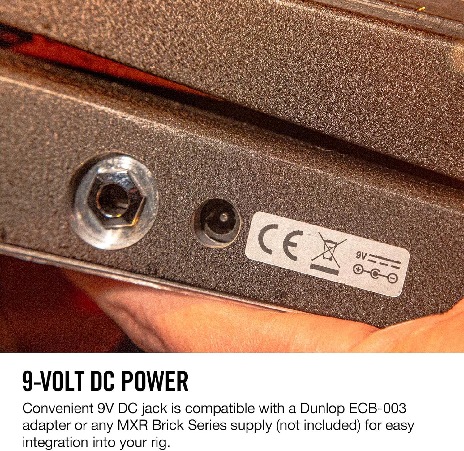 JIM DUNLOP 535Q Multi-Wah Guitar Effects Pedal, Adjustable Boost, 6 Wah Ranges, Model 11537002001