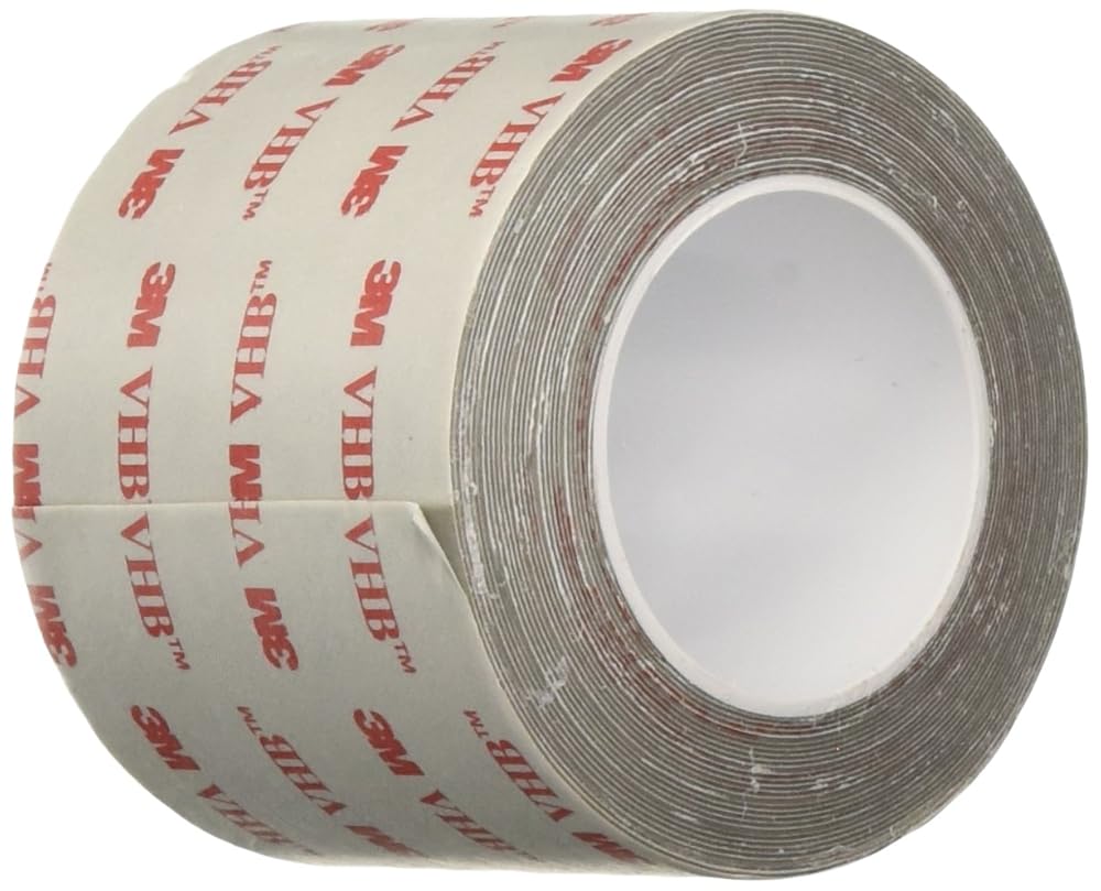 3M VHB Tape 4926, 2 in Width x 5 yd Length (1 Roll)