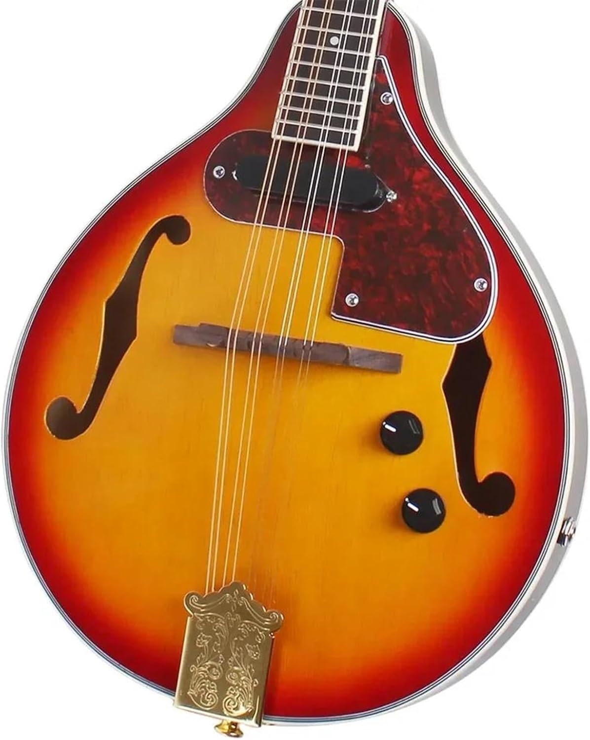 Adult Mandolin Musical Instrument Electric Mandolin Set 8 Strings A Style Electric Mandolin With Case Strings For Beginners Practice Instruments Guitar(Mandolin)