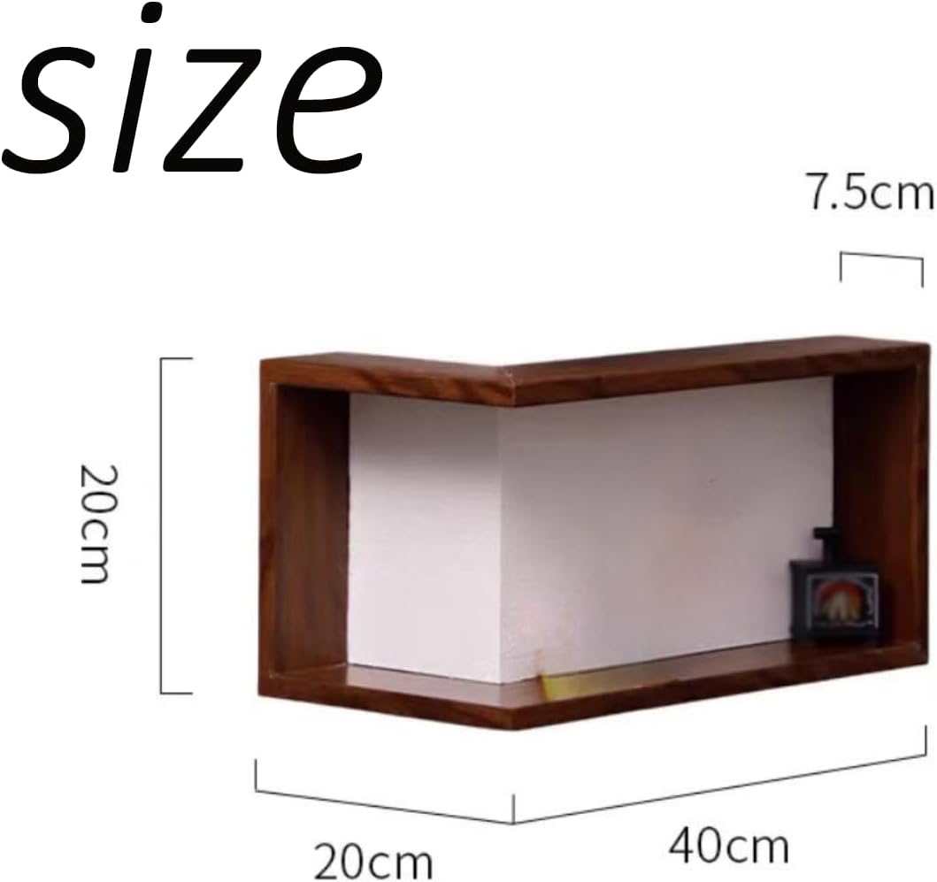 Smart Corner Shelves That Light up Your Space,Modern Wall-Mounted Display Rack, Suitable for Collectibles and Decorative Items, for Living Room, Study (No Lights,3 pcs)