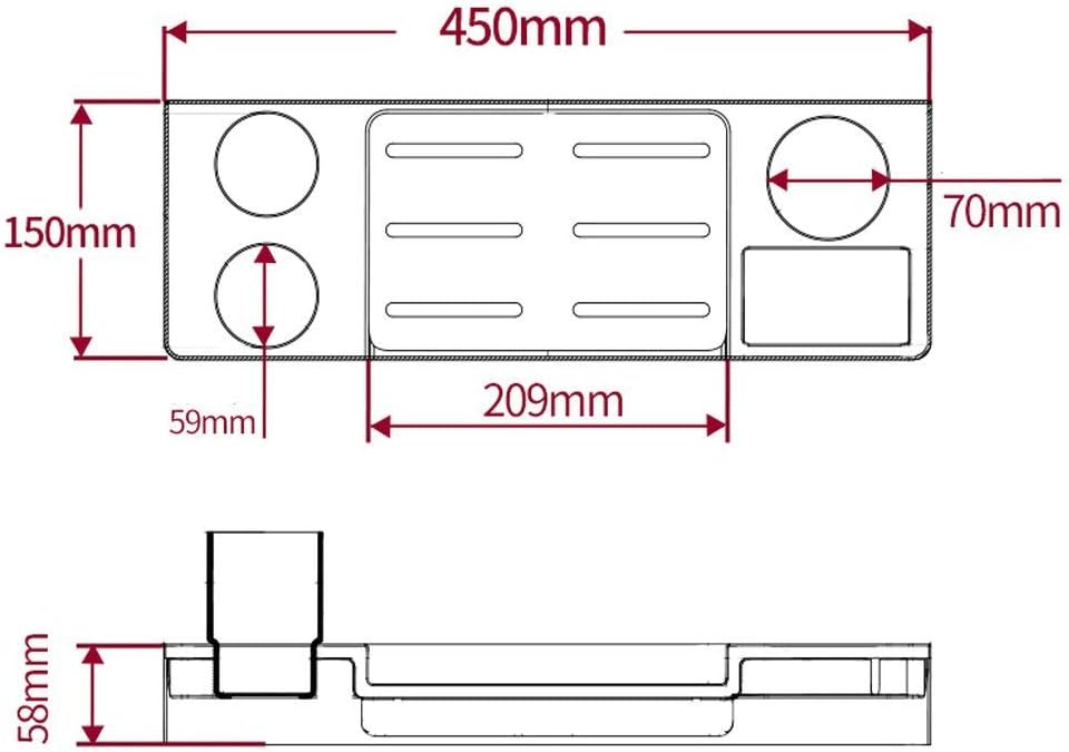 Bathroom Organizers Adhesive Shelf Storage Shelves Corner Suction,Shampoo