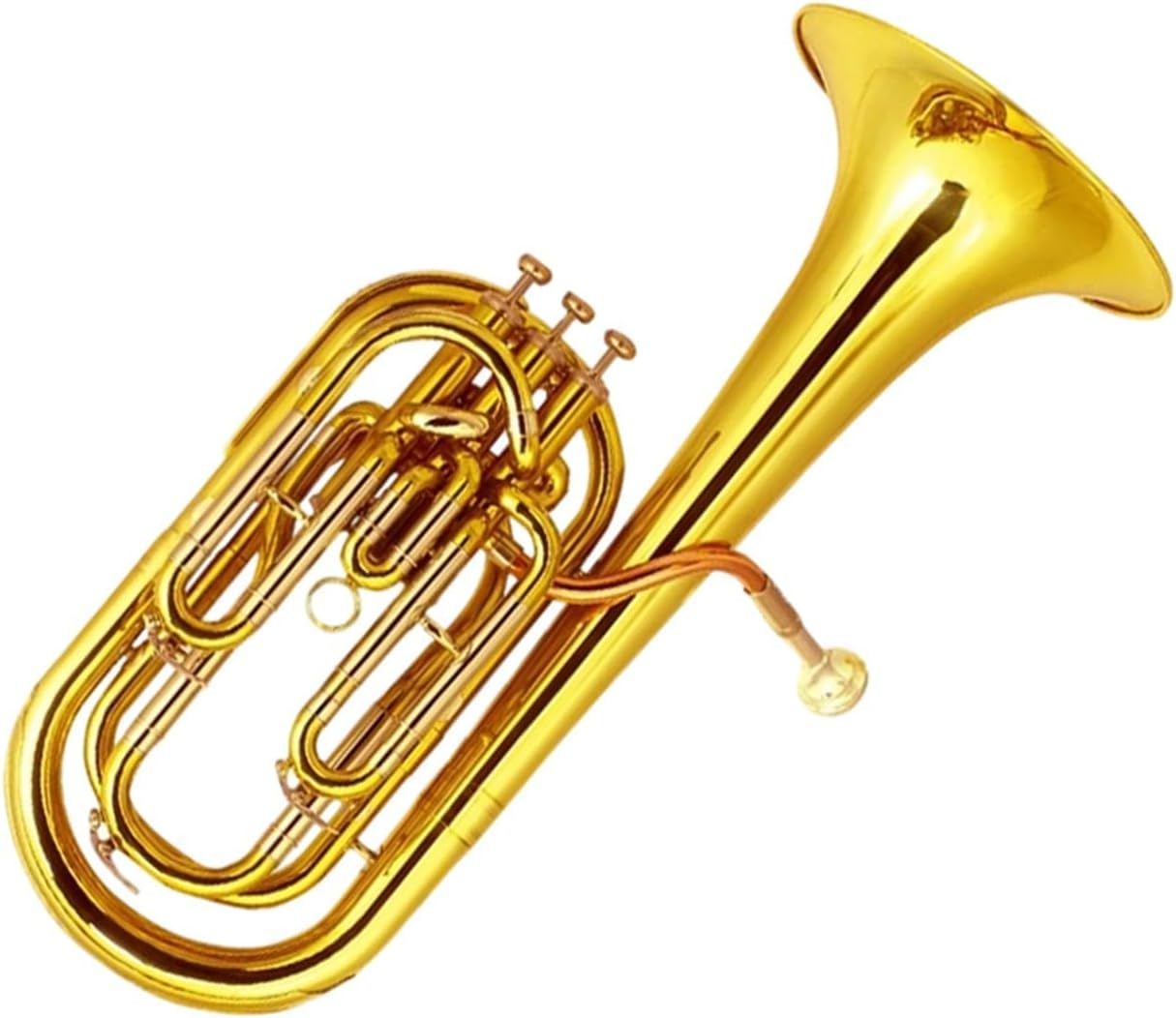 Four Key Instrument Small Horn Euphonium Upright B Flat Major Euphonium All-brass Instrument(4)