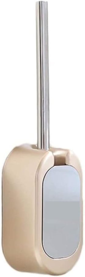 Toilet Brushes Toilet Brush and Holder Wall-Mounted Toilet Brushes and Holders Bathroom Toilet Long Handle Toilet Brush Set Plastic Plating Toilet Brush Holder Toilet Brush with Ho