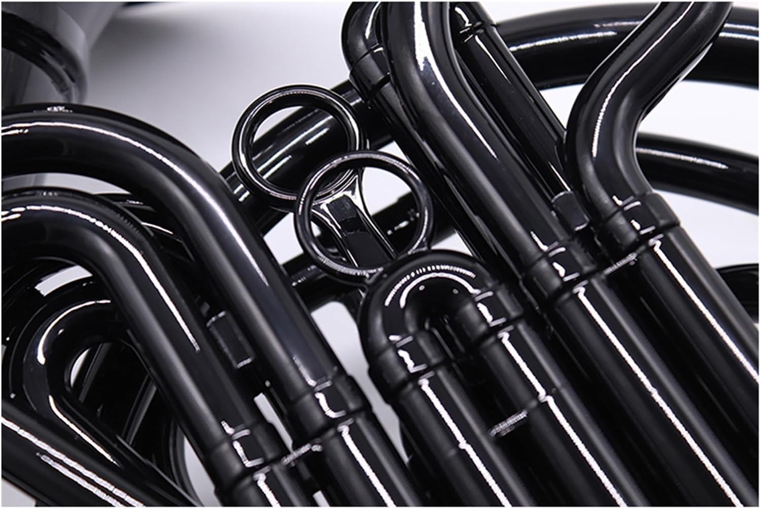 Plastic double row split French horn instrument B flat beginner professional performance