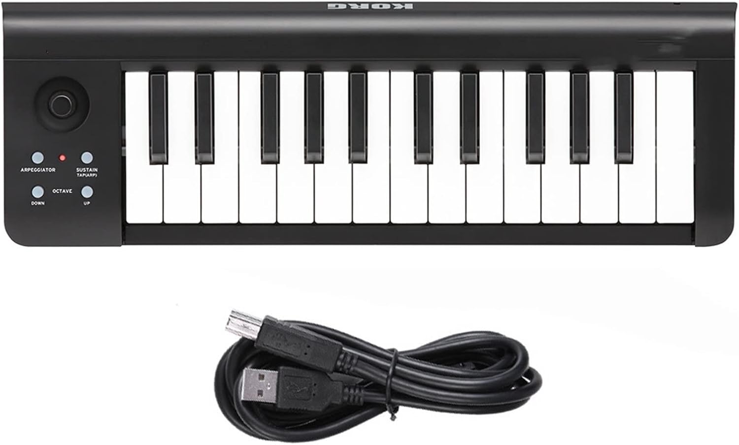 Keyboard Piano 25-Key Compact USB MIDI Keyboard Controller