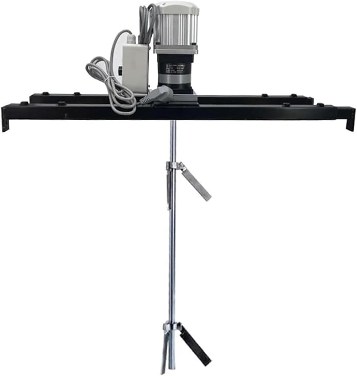 IBC Air Agitator, 2100W Electric Tank Mixer Machine, with Support Hanger, Folding Propeller, Telescopic Range 75-120cm, for Ink Dissolver Agitator (Color : B)