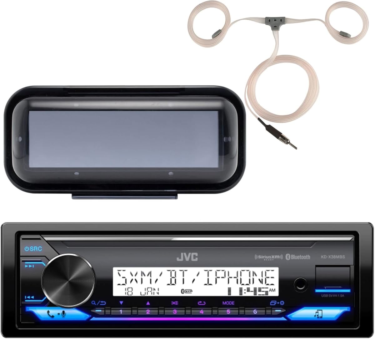 JVC Marine Audio Paket kd-x35mbs Marine am/fm bluetooth SIRIUSXM Empfänger