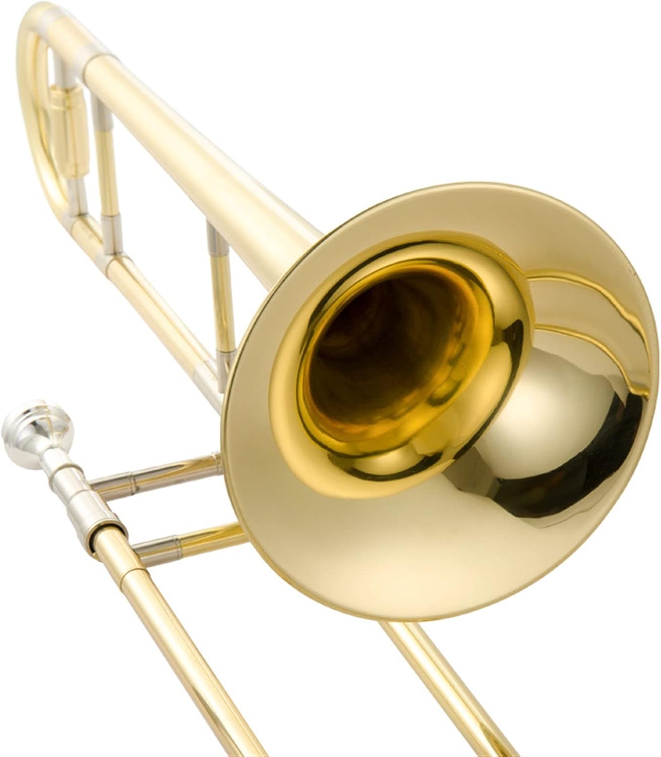 TSTS B-Flat Tenor Trombone Instrument Beginner Trombone