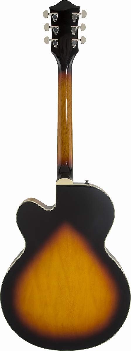 Gretsch G2420 Streamliner Hollow Body 6-String Electric Guitar with Chromatic II Tailpiece, Broad'Tron Pickups, and Laurel Fingerboard (Right-Handed, Aged Brooklyn Burst)