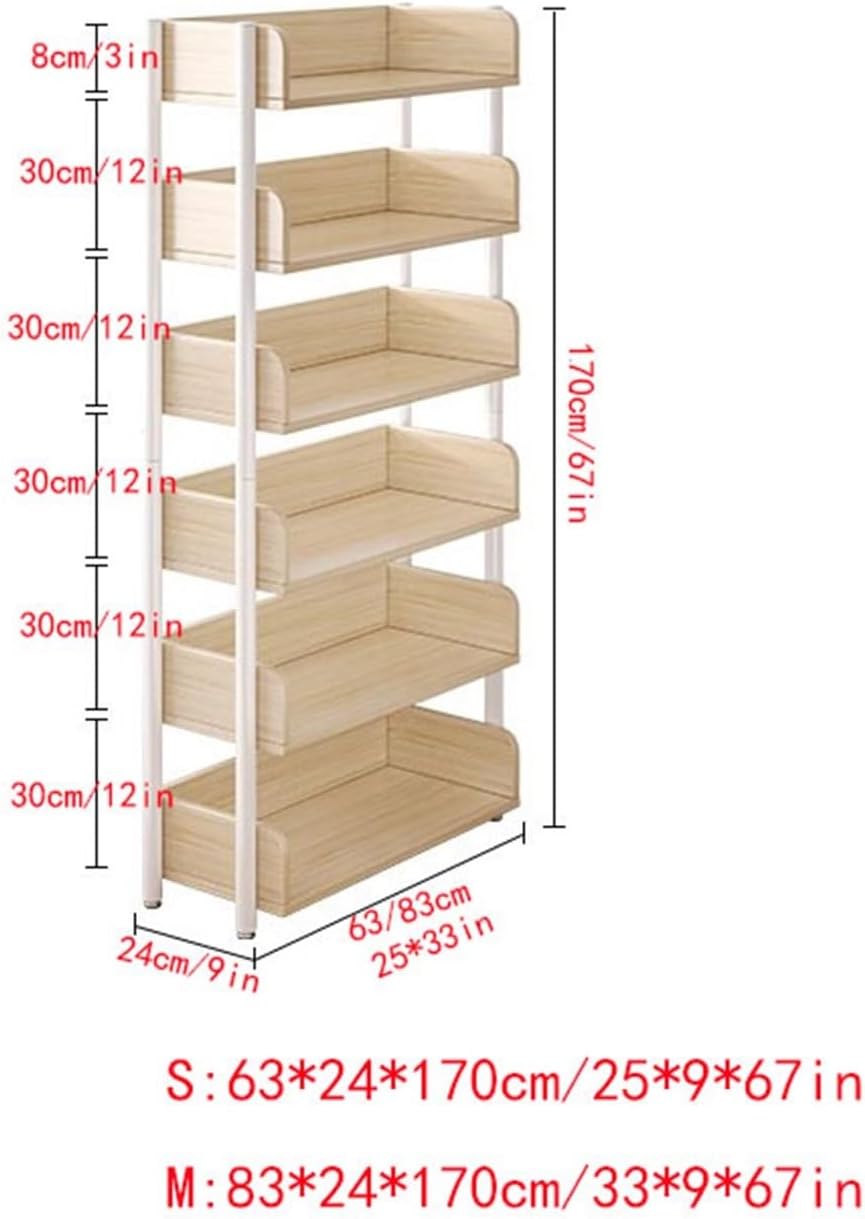 Printer Stand Multi-Layer Storage Shelf Organizer Printer Shelf Beside The Desk Simple Bookshelf Floor Storage Rack Office Printer Shelf(Small)