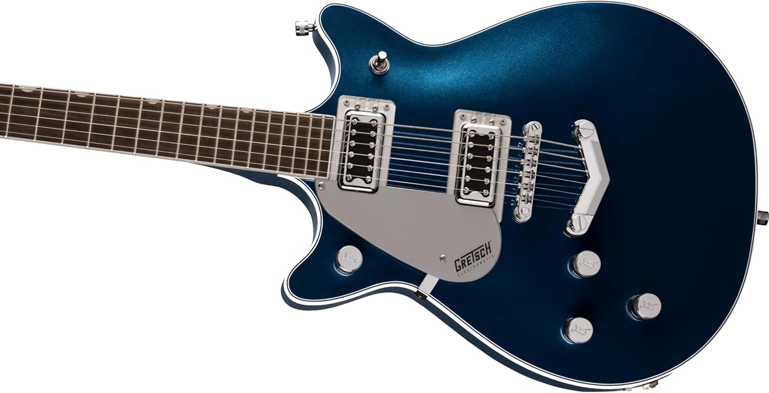 Gretsch G5232LH Electromatic Double Jet FT Left-Handed Electric Guitar - Midnight Sapphire
