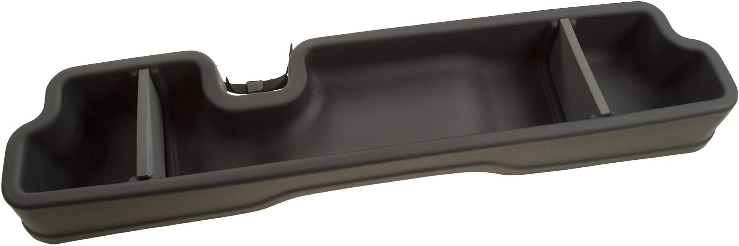 Husky Liners Gearbox Storage Systems | Fits 2019-2026 Dodge Ram 1500 Crew Cab Without Factory Storage Box | Under Seat, 1-pc Black - 09421