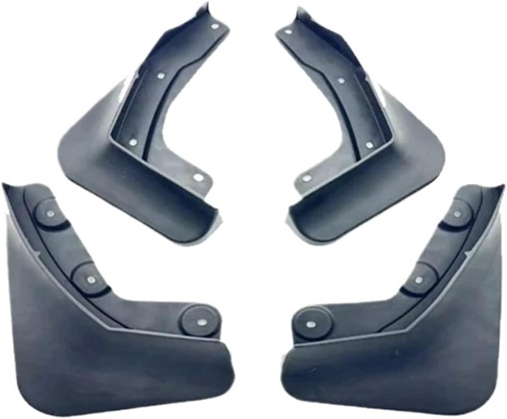 HKKAXWRQE Car Mud Guards Compatible for Polestar 4 2024 2025 2026 2027 Dustproof Mudguards Door Fender Flare Stylings Exterior Parts Auto Accessories