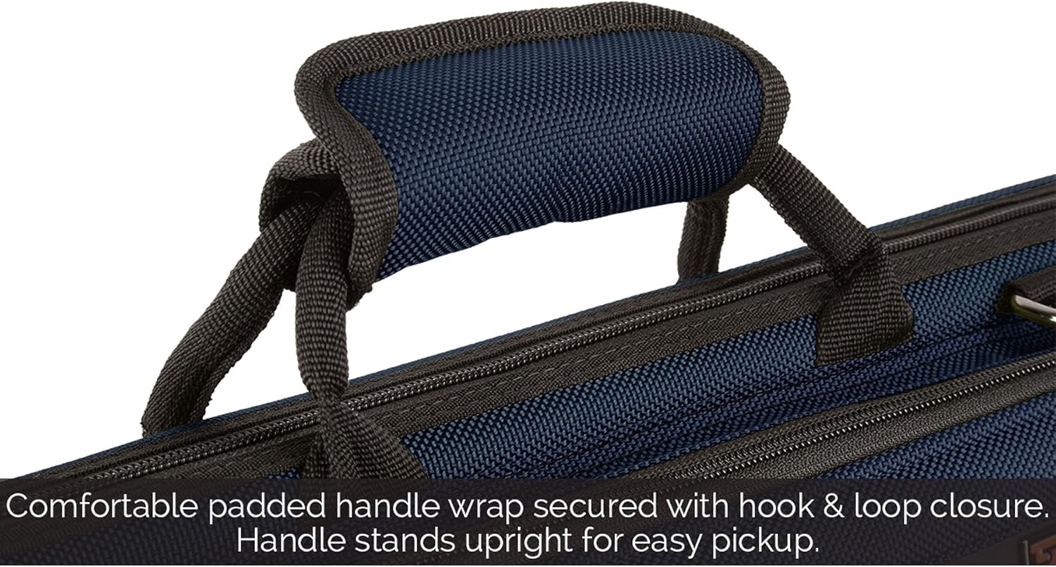 Protec Flute Slimline PRO PAC Case (Fits B or C Foot), Blue, Model PB308BX