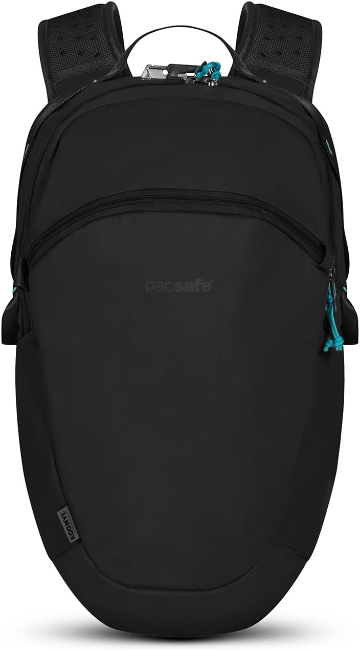 Pacsafe ECO 18L Anti Theft Backpack, ECONYL Black