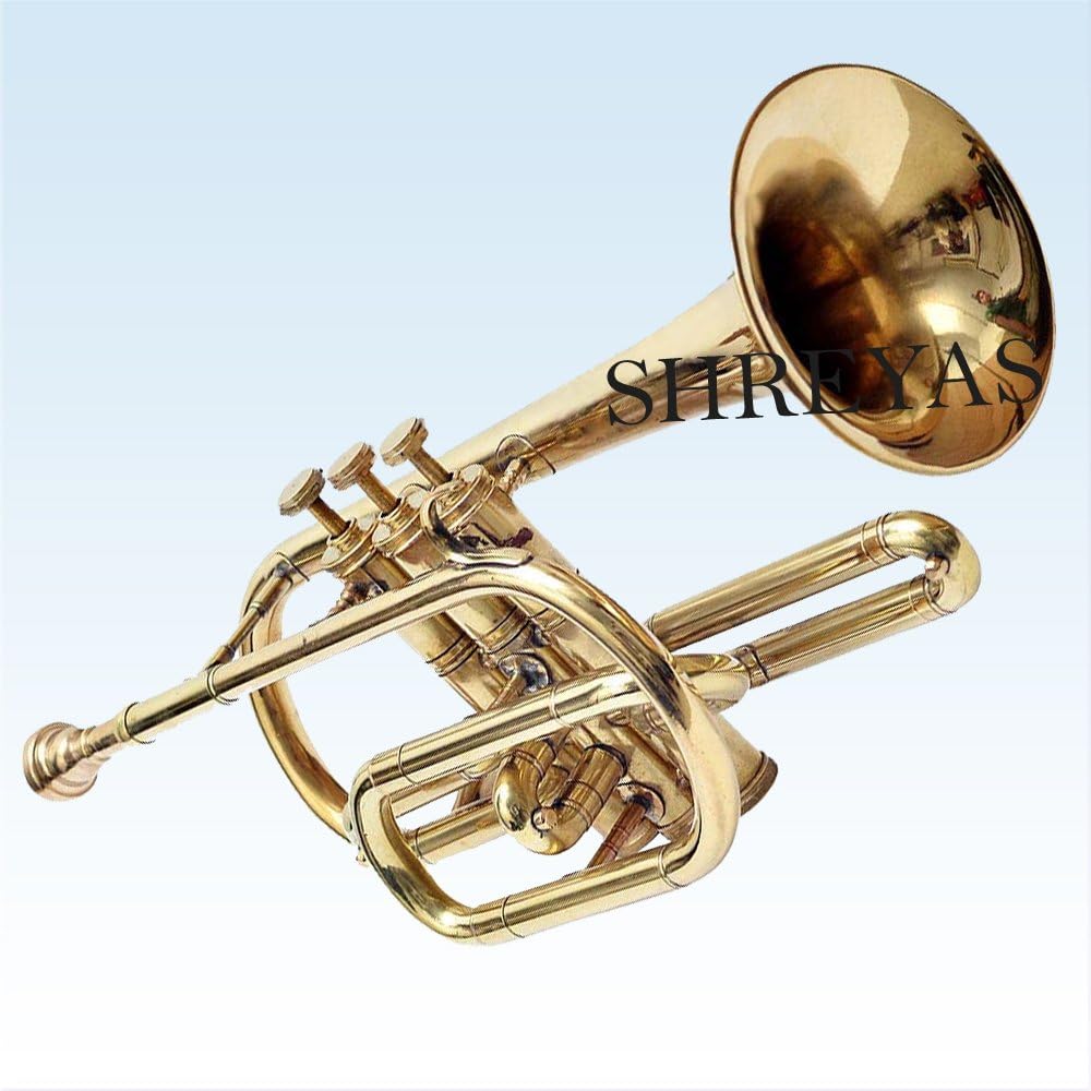 NEW YEAR Shreyas Cornet BRASS Bb 3 valve