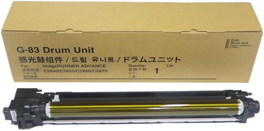 Drum Unit NPG-83 3770C001AA Compatible with IR C5840 C5850 C5860 C5870 Series G83 Drum Assembly Replacement for Copier Machine Parts