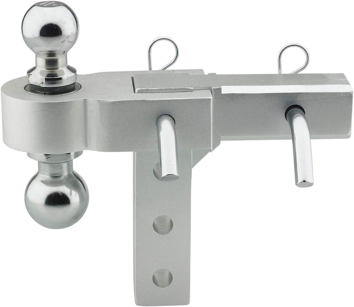 SmittyBilt 6IN ADJ Alum Drop Hitch 2