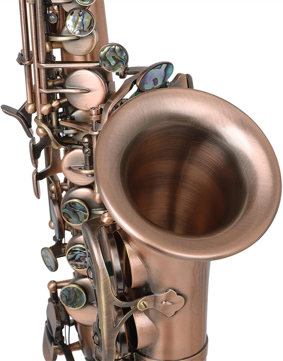 Saxophone Bb Tone Professional Woodwind Instrument B Flat Sax with Box Musical Instrument Accessories