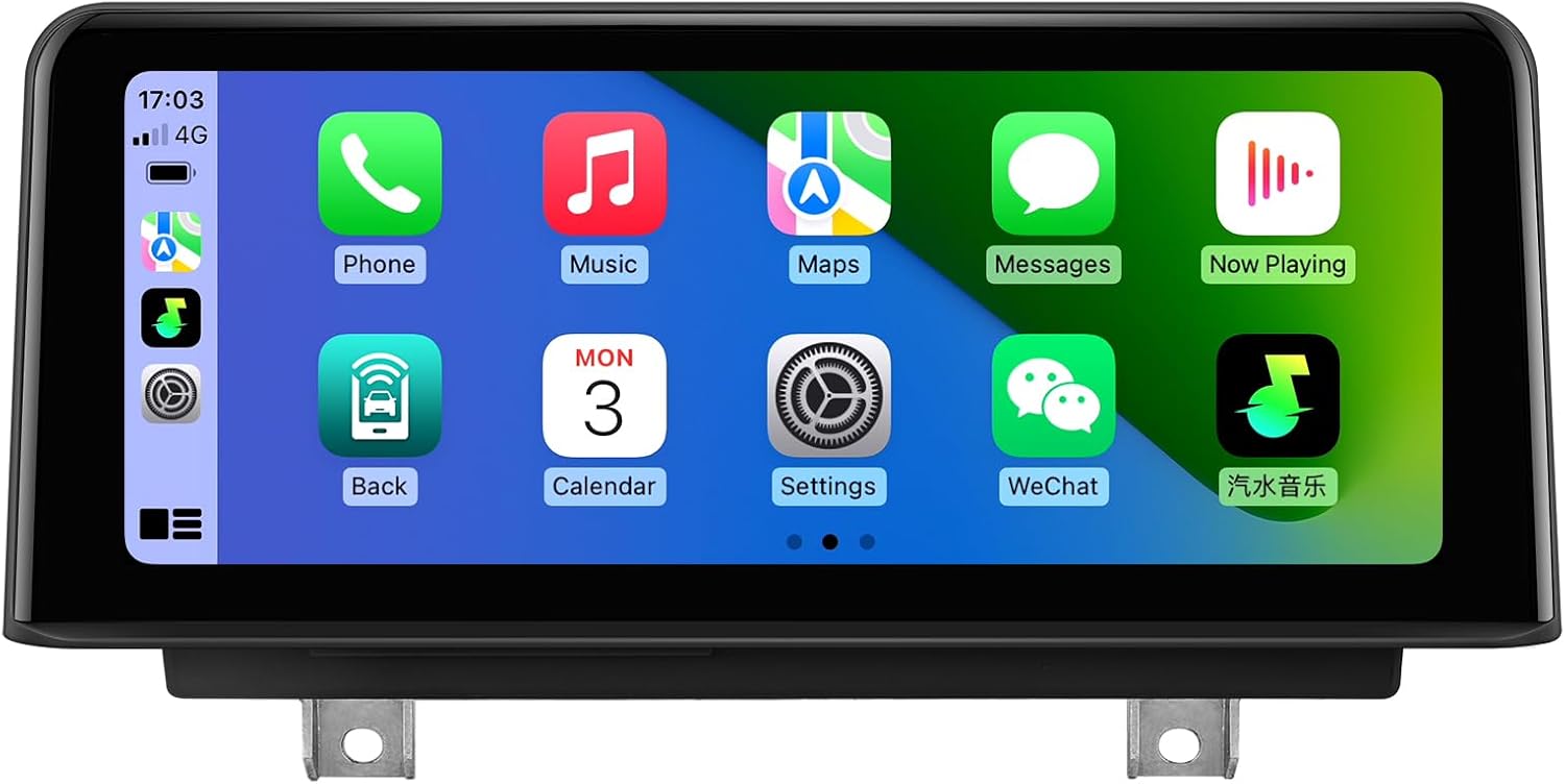 10.25-Inch Car Stereo for BMW X5 F15 X6 F16 (2014-2017) with NBT System, Wireless CarPlay Android Auto Upgrade Factory Radio Bluetooth WiFi Touch Screen (NBT-10.25