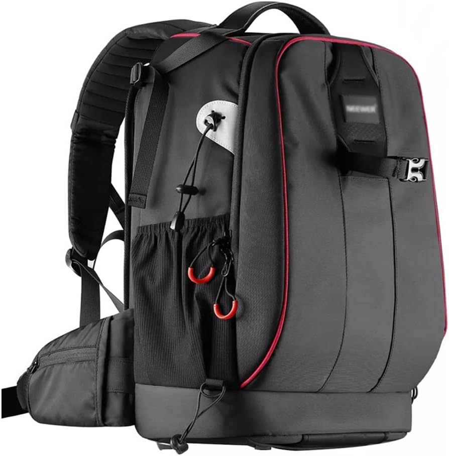 Pro Camera Bag Waterproof Shockproof Adjustable Padded Backpack Anti-theft Combination Lock for DSLR